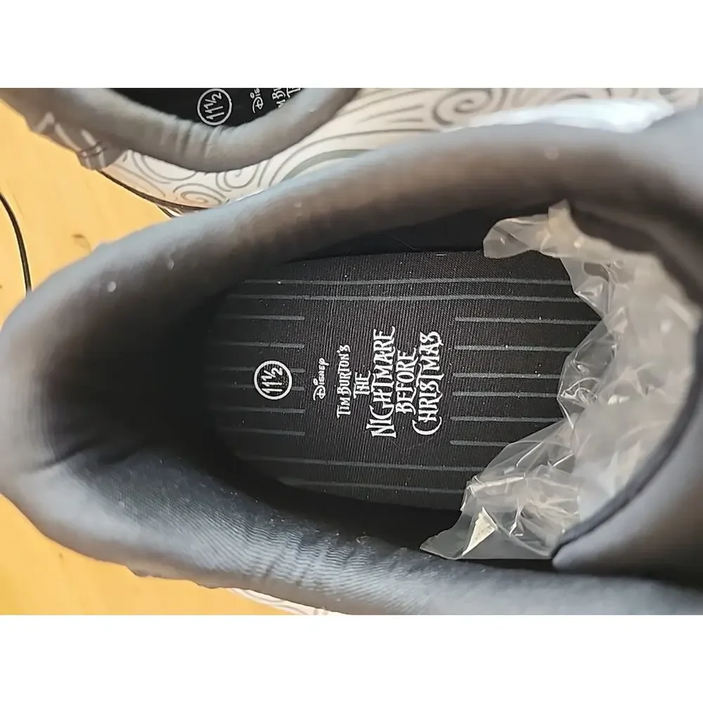 Disney Nightmare Before Christmas Jack Skellington Shoes Mens 11.5 Ground Up NWT